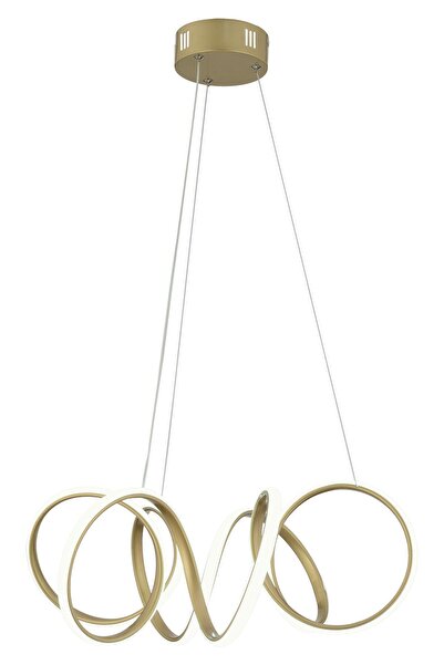 Dekorluna Dolares Eskitme Modern Sarkıt 3 Renk Işık Salon Mutfak Oda Hol Ledli Avize