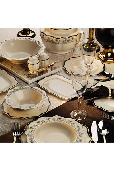 Royal London Daffodil 60 Parça 12 Kişilik Yemek Takımı