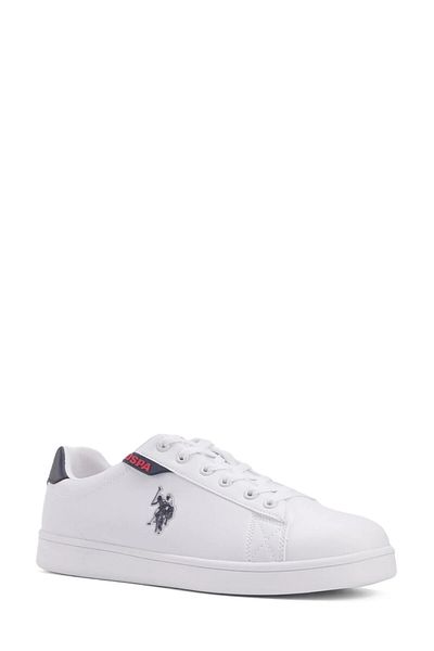 U.S. Polo Assn. Tenis unisex din piele artificială COSTA WMN 4FX St1665