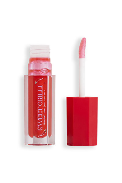 I HEART REVOLUTION Sweet Chilli Plumping Lip Oil Red Dolgunlaştırıcı Dudak Ya...