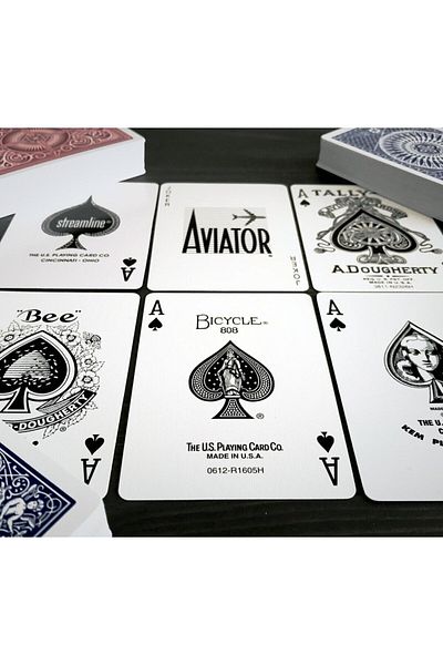 Bicycle Red DeCK - AVi̇ATOR Standard Poker Circle Back