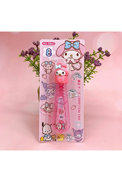 synshop Sanrio Kuromi Cinnamoroll My Melody Pompompurin Figürlü Şerit Düzelti...