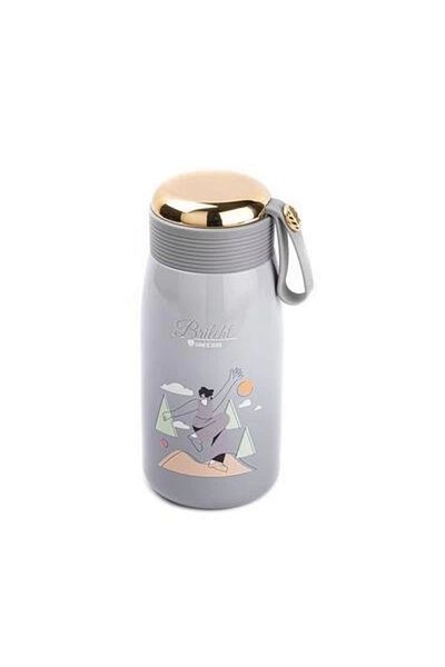 Tantitoni Okadi Gray Patterned Stainless Steel Thermos 320ml