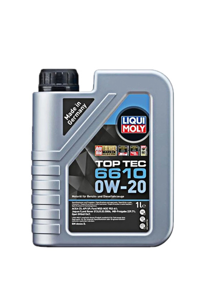 Liqui Moly Моторно масло за леки автомобили TopTec 6610 0W20 1л