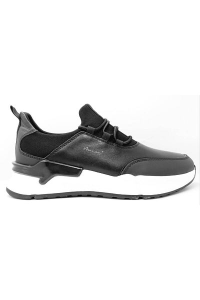 MARCOMEN 152-15130 Μαύρα ανδρικά καθημερινά casual παπούτσια