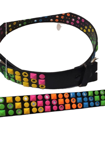 targay Ζώνη με καρφιά σε στυλ Metallica Gothic Punk