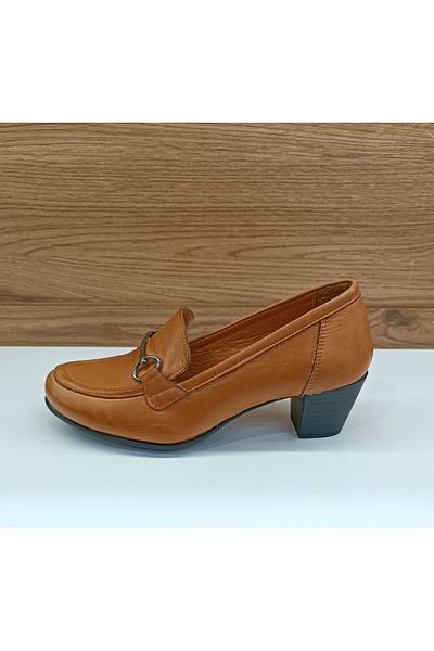 Mammamia Ya3845 Tan Genuine Leather Casual Women's Shoes
