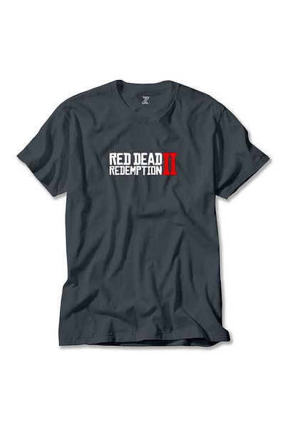 Z zepplin Red Dead Redemption 2 Text Smok T-Shirt