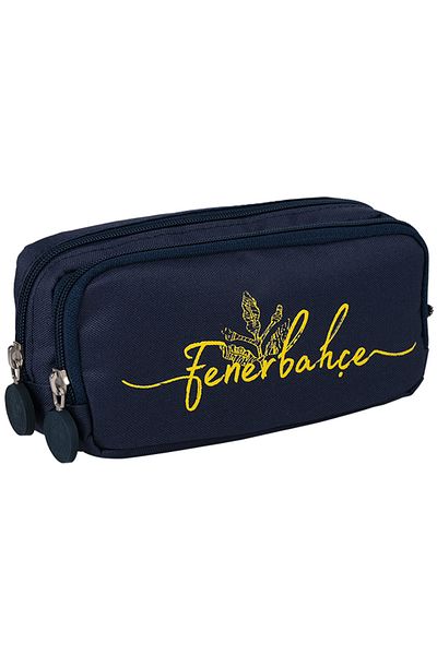 Fenerbahçe Αδειοδοτημένη τσάντα στυλό HANDWRITING Διπλή θήκη 24733