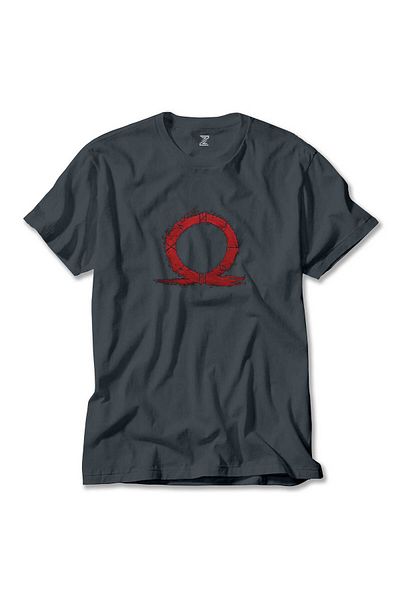 Z zepplin Μπλουζάκι God Of War Ragnarok Red Omega Smoked