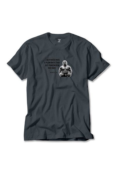 Z zepplin Mike Tyson Fighter Quote Smoked T-Shirt