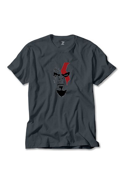 Z zepplin Καπνιστή μπλούζα God Of War Kratos Face