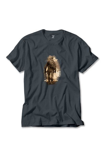 Z zepplin Καπνιστό T-Shirt Call Of Duty Soldier