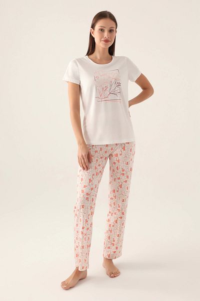 SMK Shop Set pijama cu maneca scurta Arnetta AR2890-S