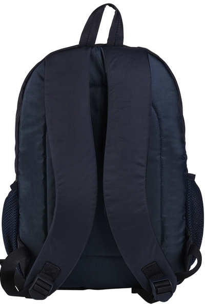 Fenerbahçe Ліцензований рюкзак з кольоровим логотипом і жовтою смужкою, 2 відділення, 24738, темно-синій