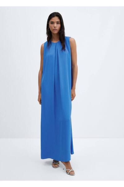 MANGO Woman Rochie cu croială detaliată