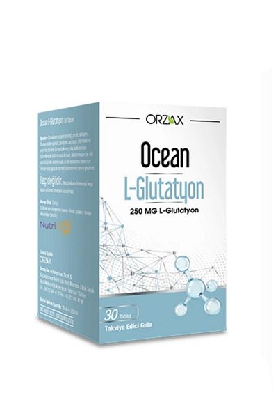 Ocean L-Glutathione 250 mg 30 Tablets Food Supplement