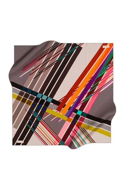 Pierre Cardin Satin creponat de mătase 90x90 - 8832230- 331