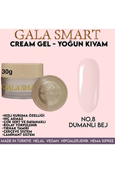 gala smart cream gel yoğun kıvam tırnak jel 30g...tnlgalasmartpro