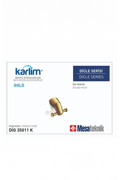 Boheme Karlim Dicle Series Double Hanger