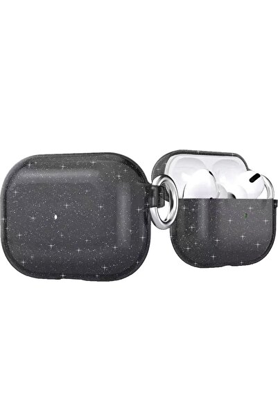 m.tk moveteck Şeffaf Simli Kançalı Askı Aparatlı Diamond Glitter Clear Kristal