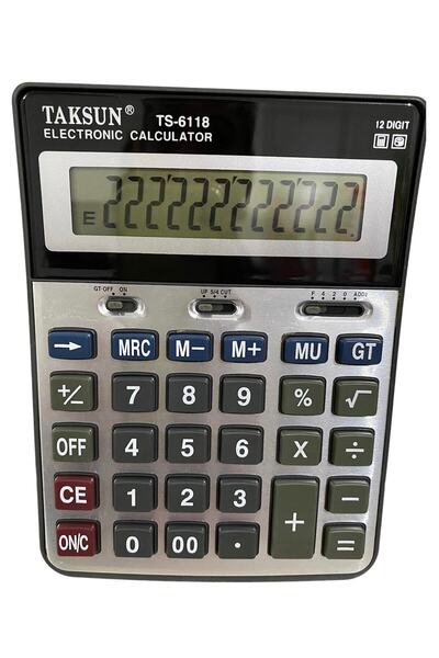 kar-bul Profesyönel 12 Haneli Büyük Boy Dijital Hesap Makinası