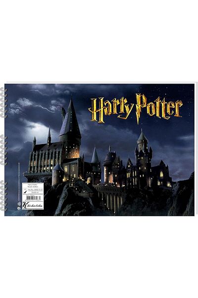 KESKİN COLOR Harry Potter 25x35cm 15 Leaf Spiral Painting Book /300215-07