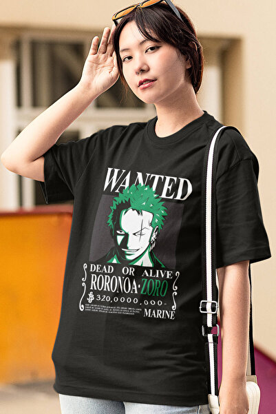 POPULUS Μπλουζάκι One Piece Anime Zoro Wanted