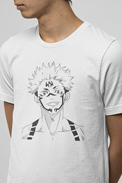 POPULUS Jujutsu Kaisen Sukuna bela majica