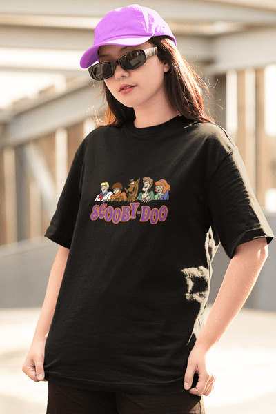 POPULUS Crna majica Scooby Doo Lik
