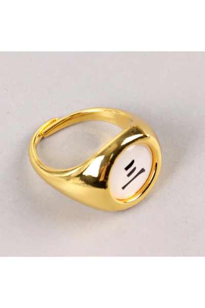 POPULUS Anime Naruto Shippuuden - Hidan Gold Yüzük