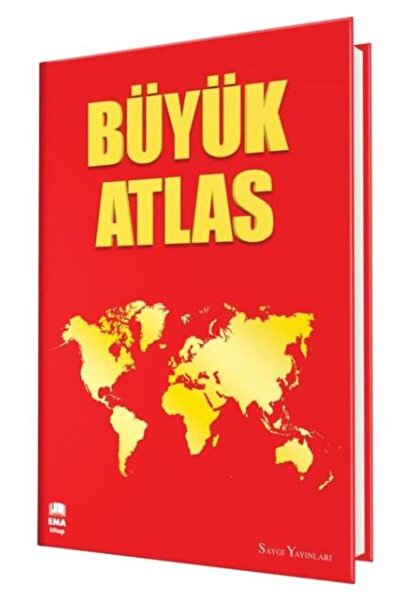 Generic Brand Büyük Atlas Ema Kitap (Korunaklı Poşetle)