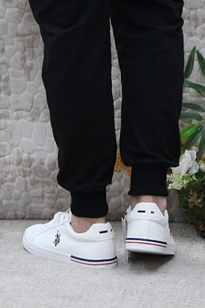 U.S. Polo Assn. U.S. Polo Assn. Talon Beyaz Rahat Orijinal Ürün Keten Erkek Ayakkabı