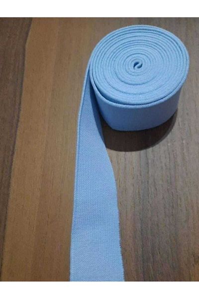 Beyna Light Blue - 3 cm Waist, Leg and Frost Rubber 1 Pack 5 Meters