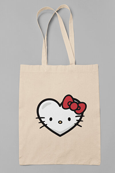 POPULUS Серце Hello Kitty Тканинна сумка