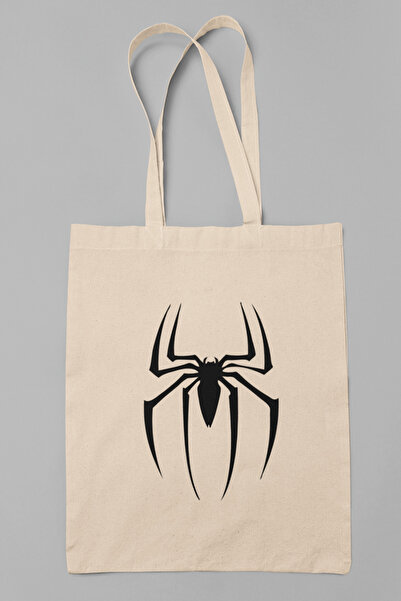 POPULUS Geantă din pânză Black Spider