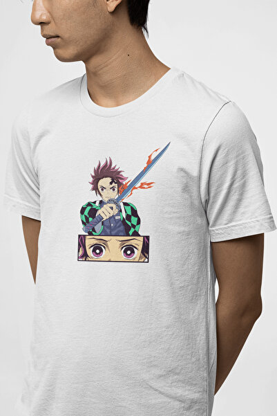 POPULUS Majica kratkih rukava Demon Slayer Tanjiro Eyes