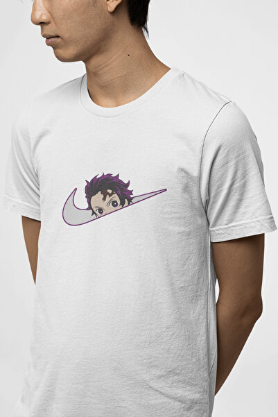 POPULUS Majica sa minimalnim logotipom Demon Slayer Tanjiro