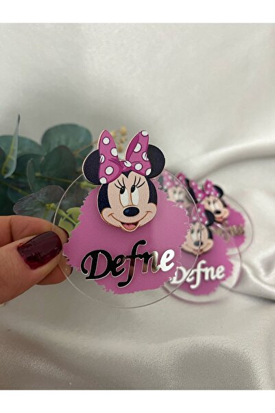 Gizem Graphic Minnie Mouse Temalı Pleksi Magnet 10'lu Paket