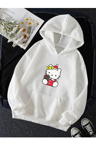 POPULUS Φούτερ με κουκούλα Hello Kitty Surprise