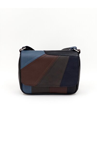 Deribag جلد أصلي ، حقيبة كروس نسائية متوسطة الحجم حقيبة سي، متعددة الألوان، 2...