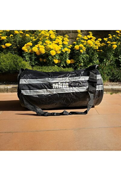 MKM Silindir Sporcu Ayakkabı-Havlu-Spor Malzemeleri Omuz Çantası