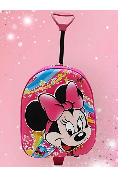 Tezzgelsin Vrtić Minnie Mouse sa rikšom i točkovima 5D reljef Štampano Mini M...