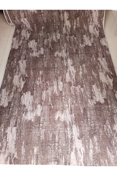 Venüs Kahverengi Koyu Yumuşak Yıkanabilir Kaymaz Dört Mevsimlik Salon Banyo Balkon Genç Odası Kesme Halı