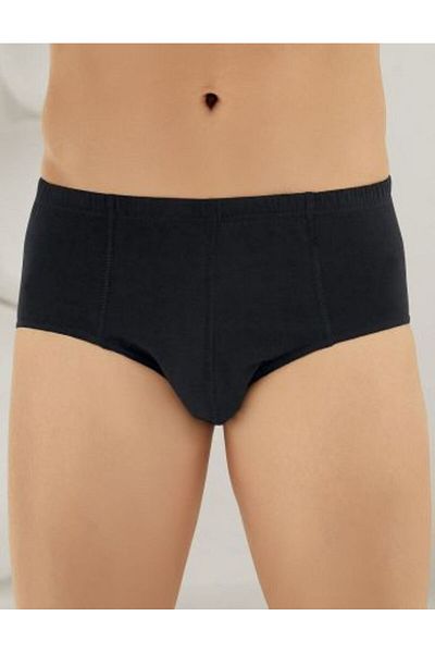 Şahinler Black Men's 6 Pack 100% Cotton Briefs Me009 new season