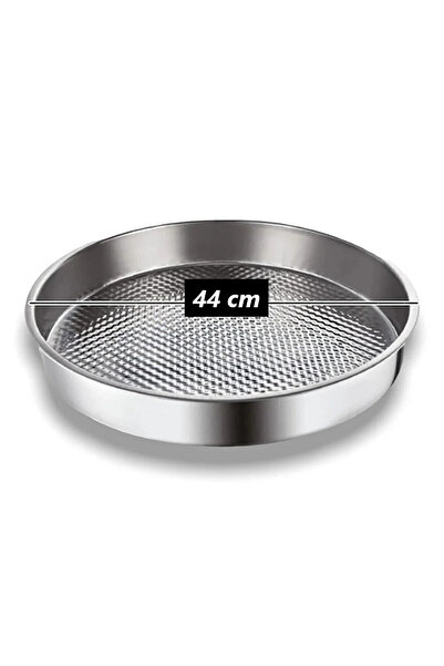 Yıldız çelik Paslanmaz Çelik Çiğ Köfte Tepsisi & Leğeni 44 Cm