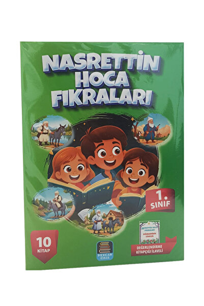 Generic Brand 1.Sınıf Nasrettin Hoca Fıkraları +7 Yaş ve Üzeri Renkli Resimli...