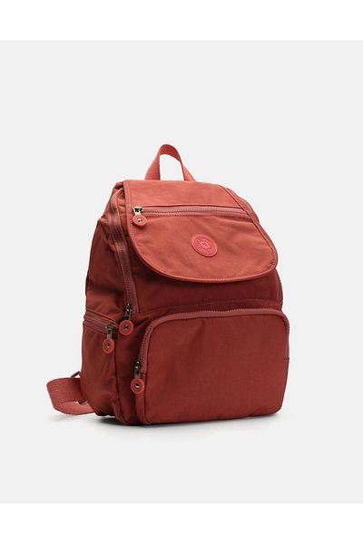 hediyeconcepti Horsebit Crinkle Fabric Backpack