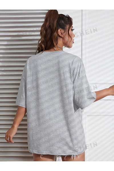 wicromed Μπλουζάκι Intense Feelings Printed Unisex Oversize