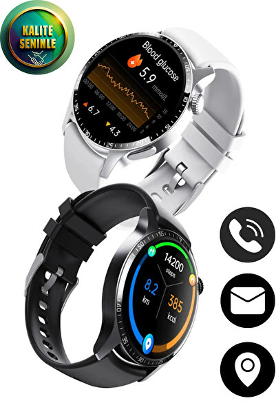 KALİTESENİNLE KS Spor Klasik Arama Yapan Akıllı Saat Android&ios Huawei Iphon...